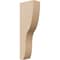 Ekena Millwork 2"W x 4"D x 12"H Thin Greensboro Rough Cedar Woodgrain TimberThane Corbel, Primed Tan CORUR02X04X12GRNRCPR - alternate 1